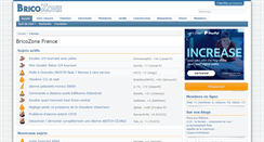 Desktop Screenshot of bricozone.fr